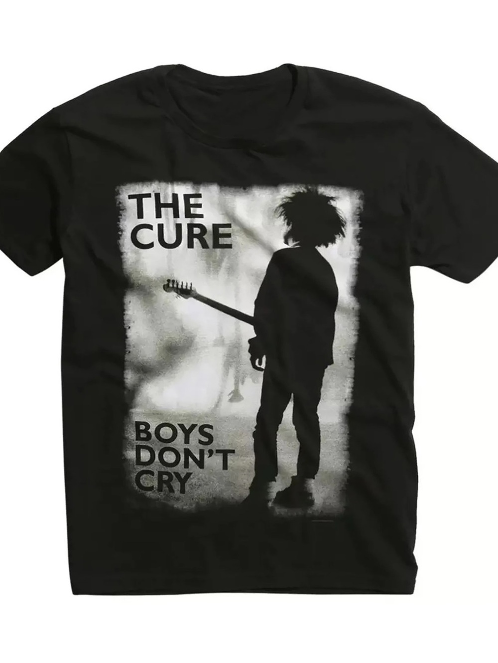 The Cure 'Boys Don't Cry' Graphic Tee for Kids - Black